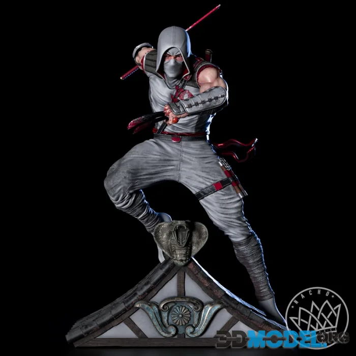 Fan Art - Storm Shadow - Statue – Printable