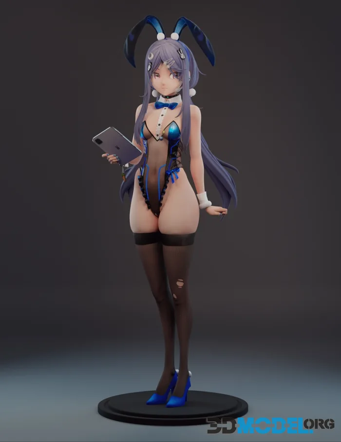 Rubim Figure - Exia Bunny suit – Printable