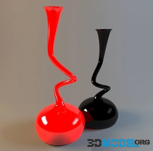 2 vases