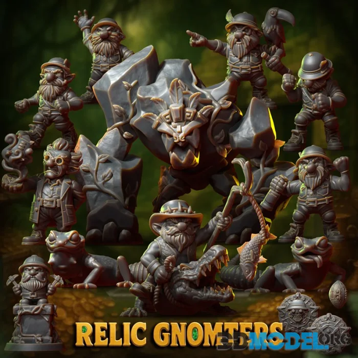 Punga Miniatures - Relic Gnomters Part 1 August 2025 – Printable