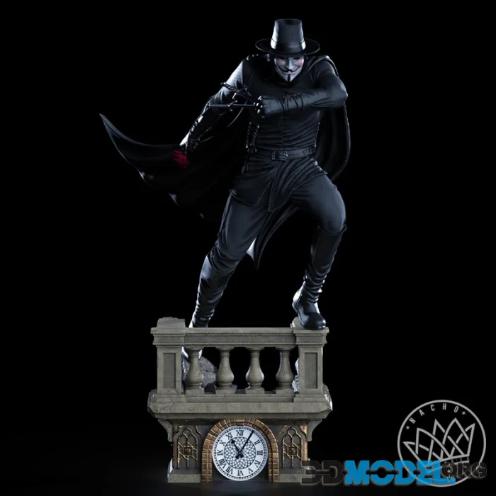 Nacho CG - V for Vendetta – Printable