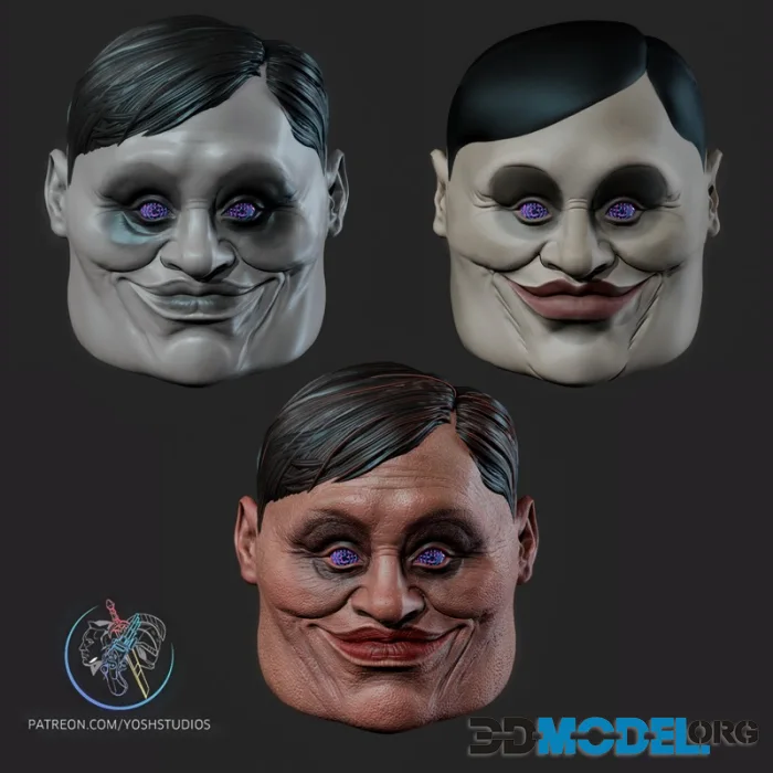 Dandadan Serpio Mask – Printable
