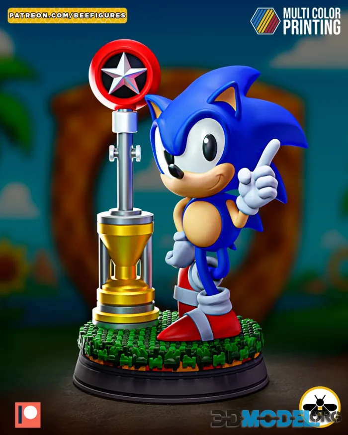 Bee Figures - Sonic – Printable
