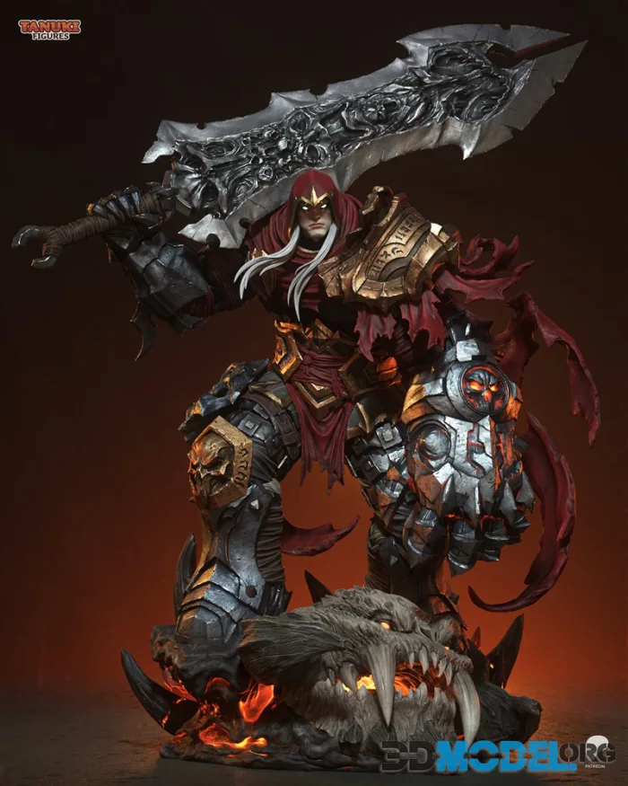 Tanuki Figures - War Fullsize – Printable