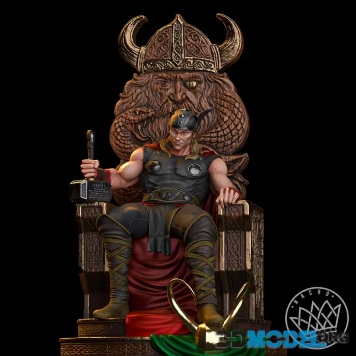 Nacho CG - Thor King of Kings – Printable