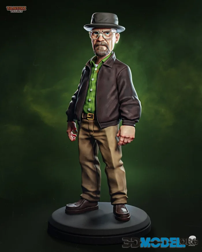 Tanuki Figures - Heisenberg Toon – Printable