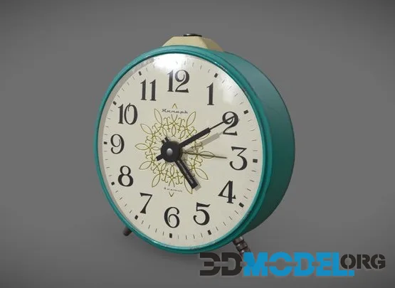 Alarm Clock Jantar 4 Jewels (PBR)