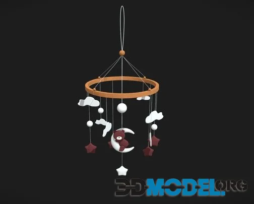 Baby Crib Hanging Mobile (PBR)