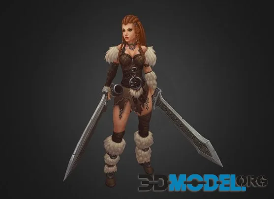 Barbarian Girl (PBR)