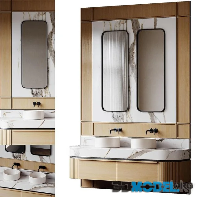 Bathroom furniture 178 (modern classic style)