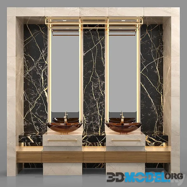 Bathroom Furniture Set 3