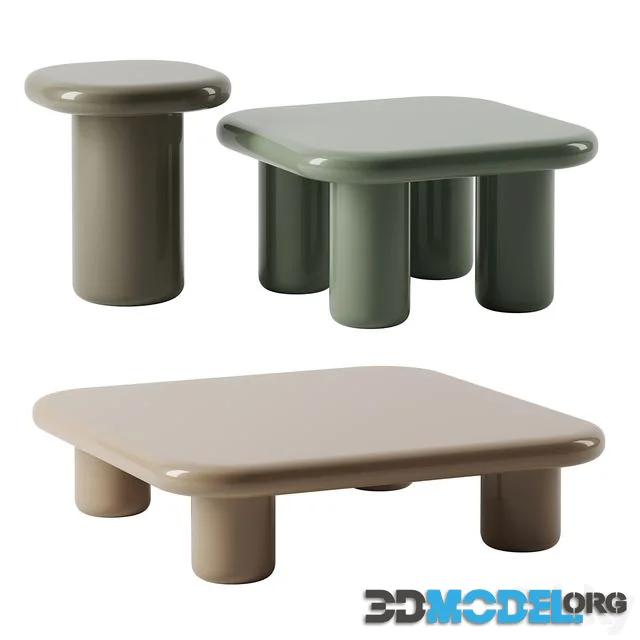 BILBAO coffee tables by Mogg