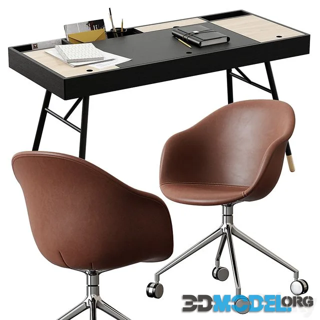 BoConcept Cupertino Table Adelaide Chair