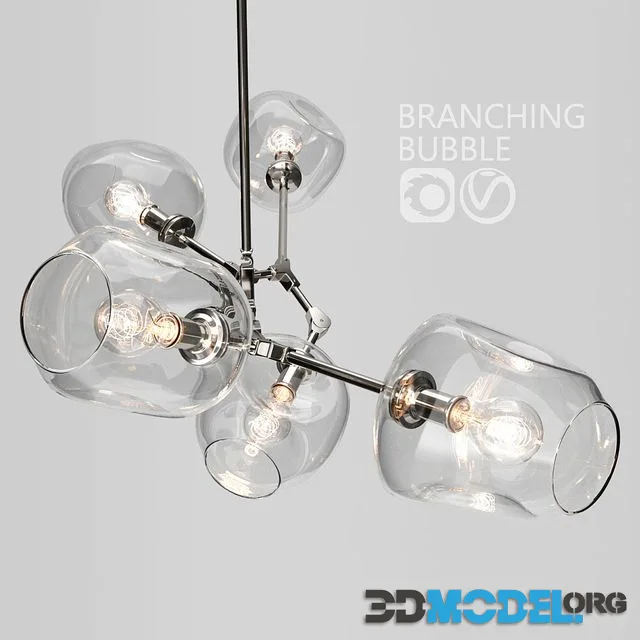 Branching bubble 5 lamps