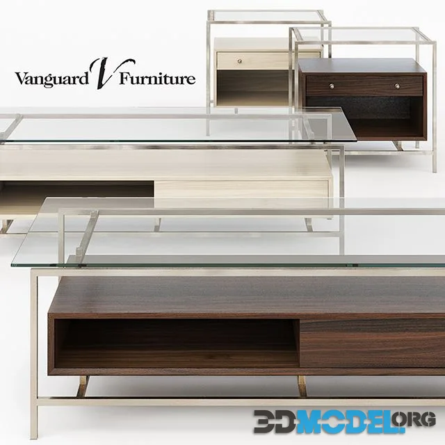 Brody Lamp Table, Clifford Cocktail Table