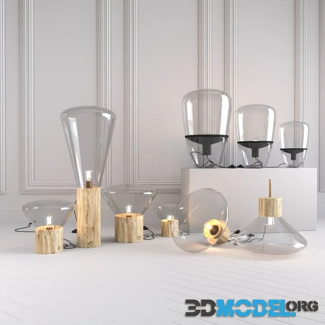 Brokis collection – balloons and muffins floor lamps