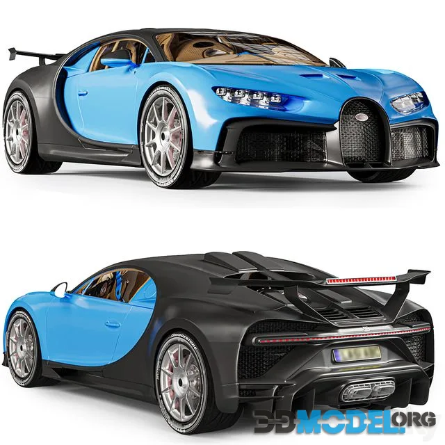 Bugatti Chiron + interior