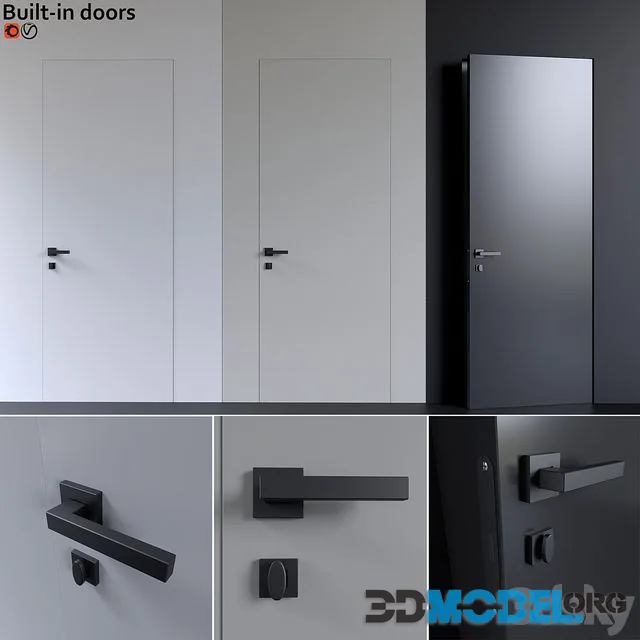 built-in doors