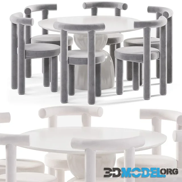 Calan chair and Sahra table