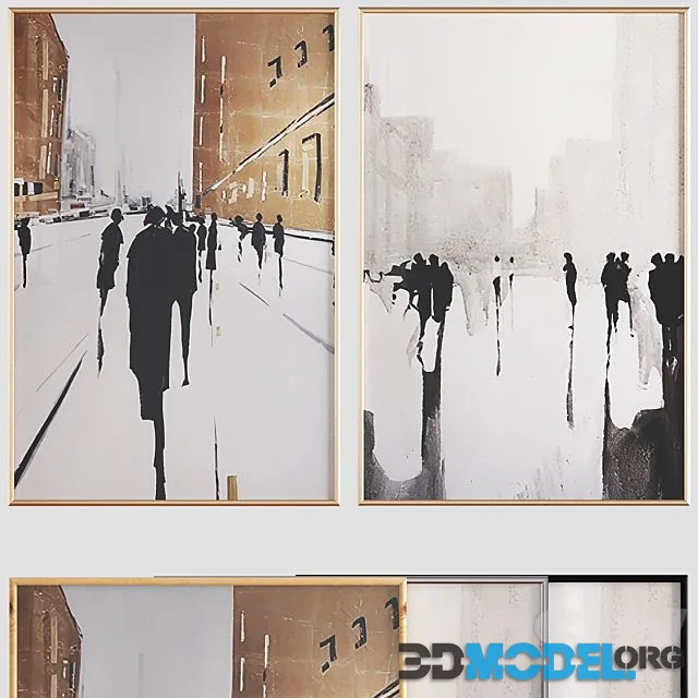 Canvas Painting with Frame 044