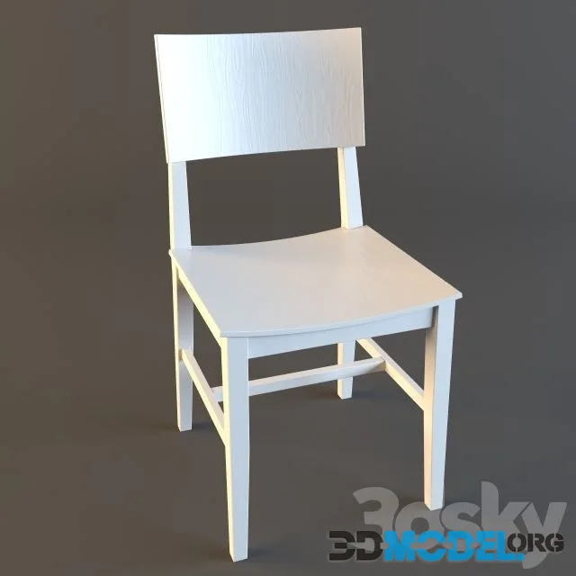Chair by Ikea, white