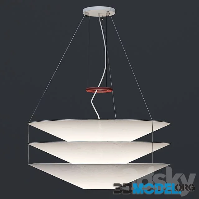 Chandelier Ingo Maurer Floatation