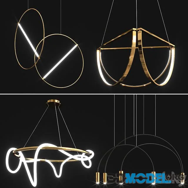 Collection of new minimalist chandelier_6