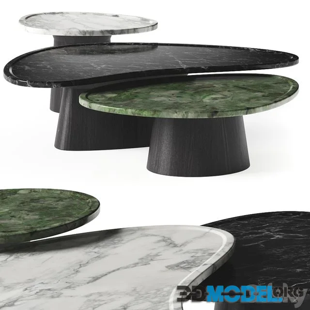 Contemporary Bunching Coffee Tables