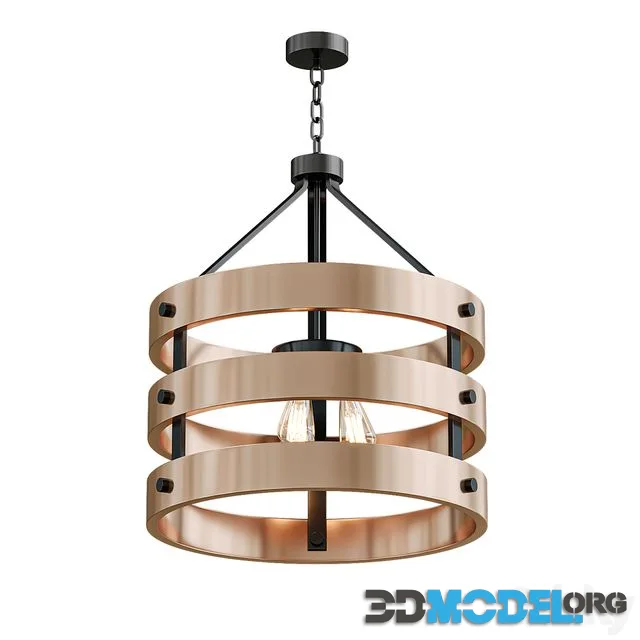 Cylinder Cage Restaurant Pendant