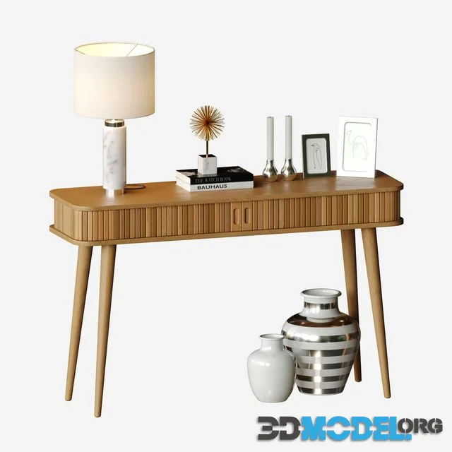 Decorative set in Scandinavian style