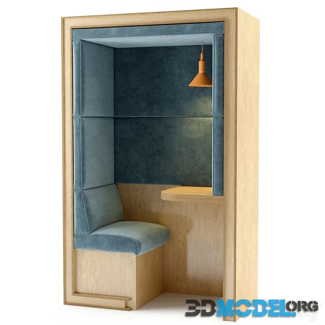Desktop (Office desk for secluded work in large rooms)