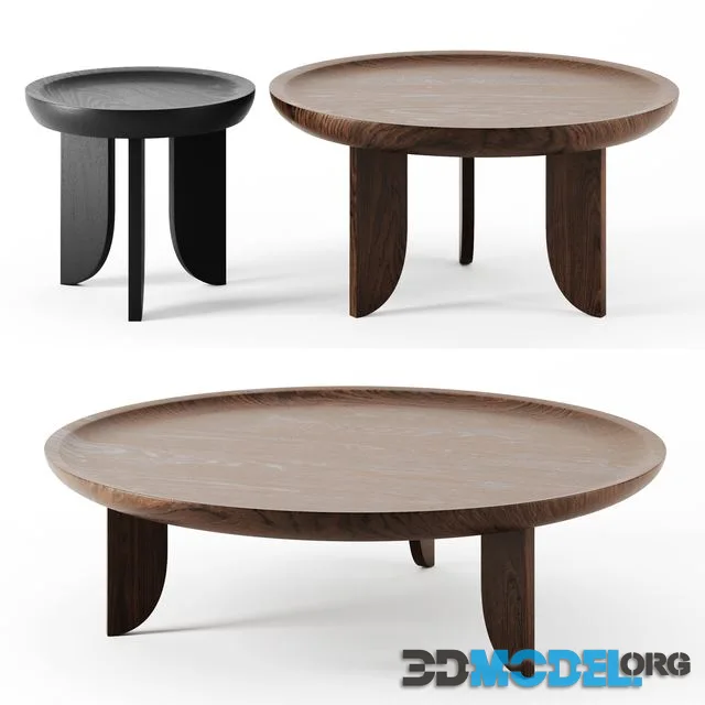 Dish tables by Grain