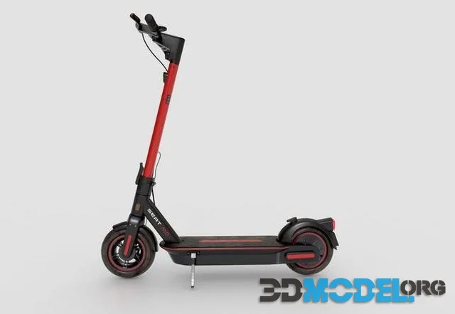 Electric Scooter Low-poly (PBR)