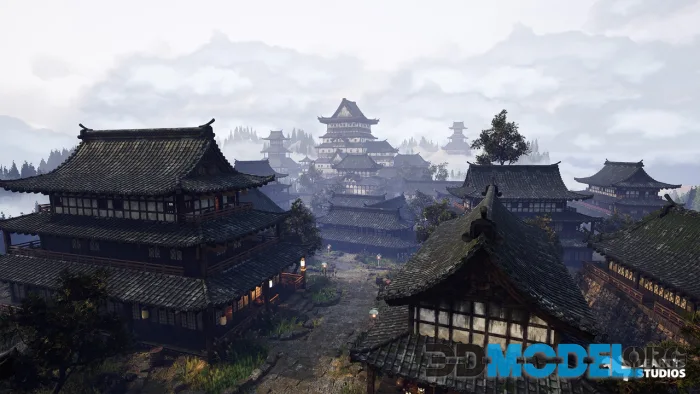 Feudal Japanese Castle Environment ( Japan Japanese Feudal Castle Castle Japan )