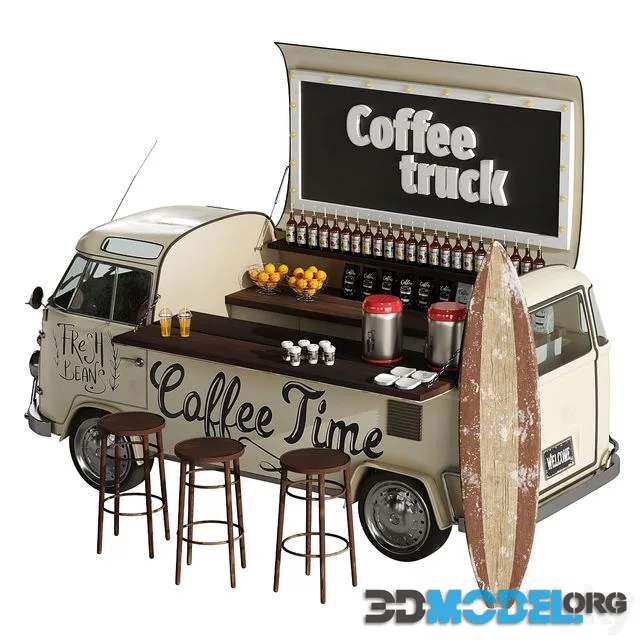 Food truck coffee
