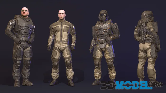 Futuristic Soldier