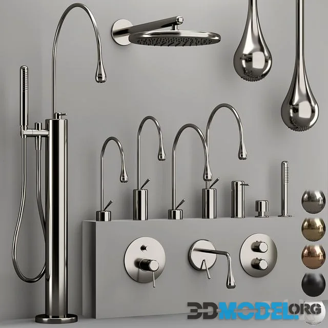 GESSI GOCCIA bathroom faucet collection