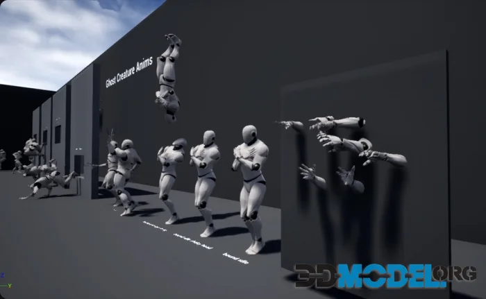 Ghost Creature Anims