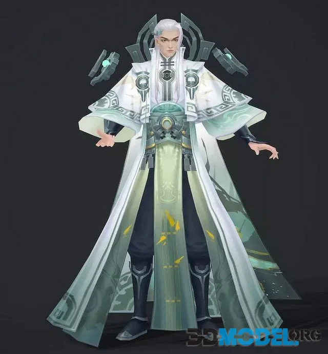 Great Yan Divine Lord Low-poly (PBR)