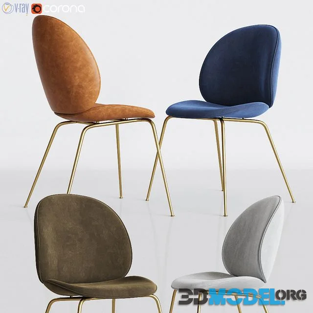 Gubi Beetle Dinning Chair