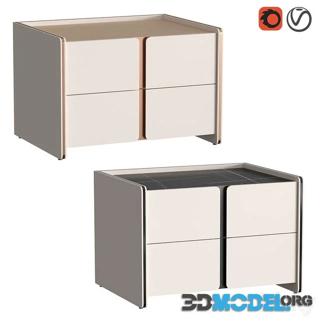 Havasu II bedside table 2 variants
