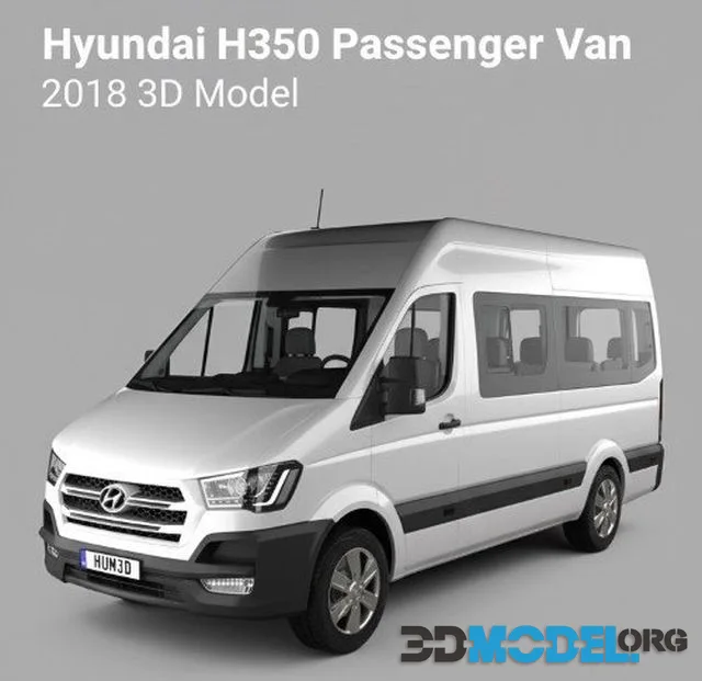 Hyundai H350 Passenger Van with HQ interior 2018