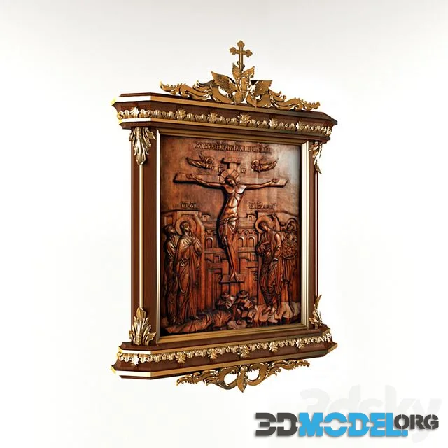 Icon Crucifixion of our Lord Jesus Christ in salary