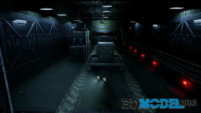 Industrial Lights and Switches Blueprints Set