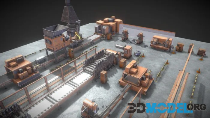 Industrial Factory Equipment (PBR)