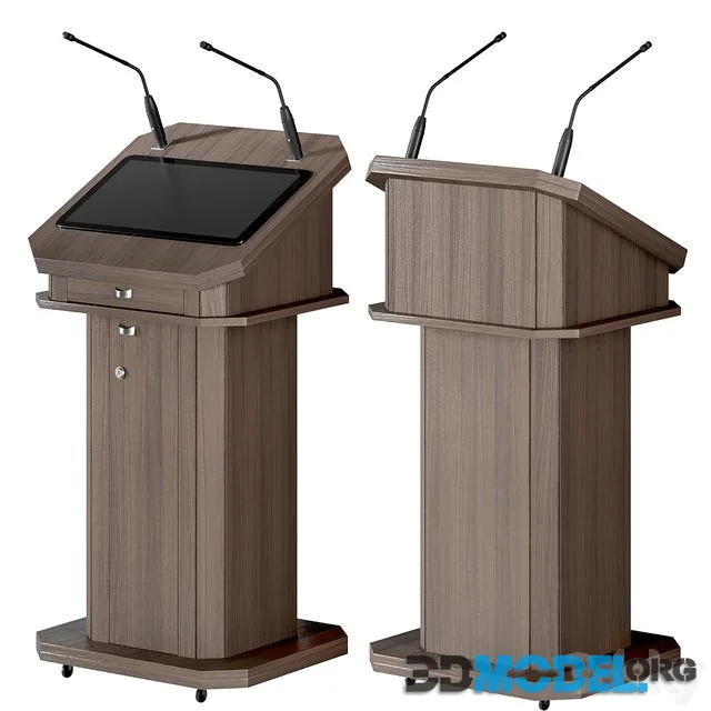 Interactive rostrum of the speaker Athena