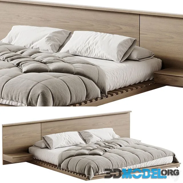 Japandi Style Bed 02