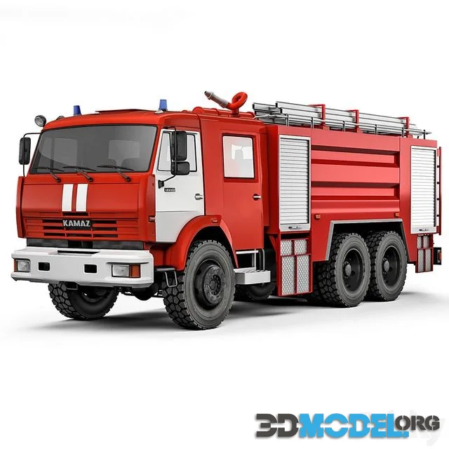 Kamaz 53229 AC-60 fire truck 2016
