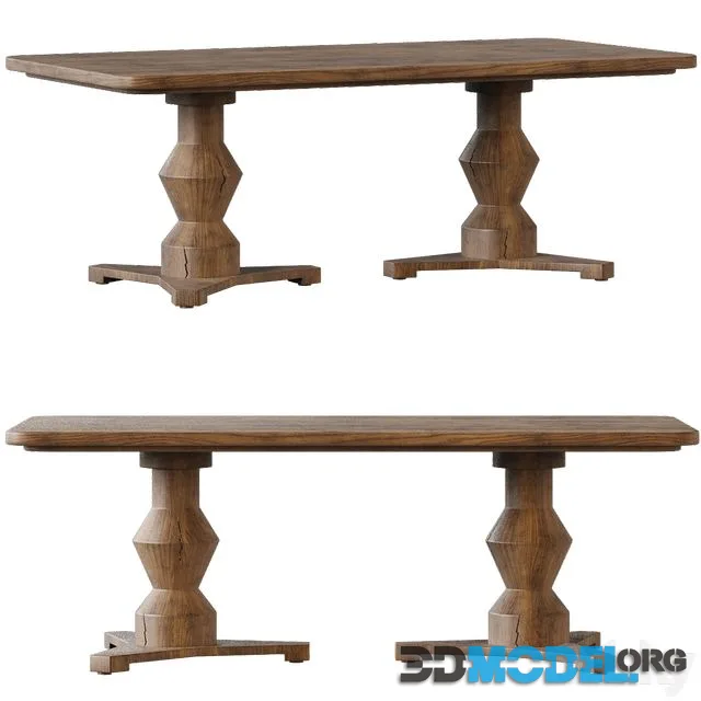 La Luz Dining Table by pfeifer studio