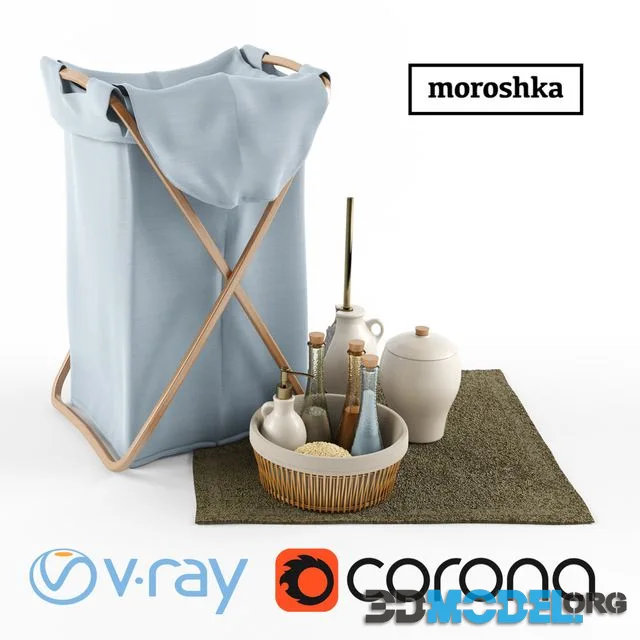 Laundry Basket and Accessories